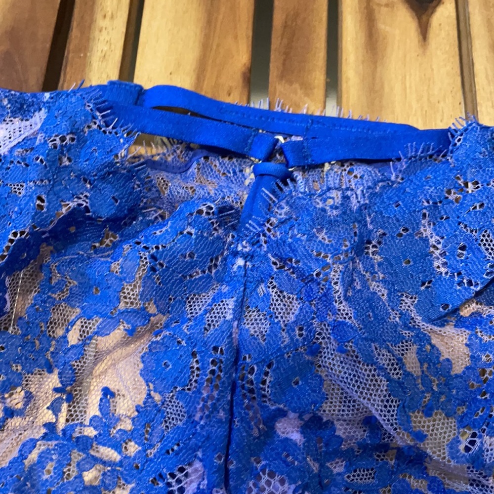 Victoria’s Secret Blue purple cheekini NWT new with tags - Picture 3 of 4